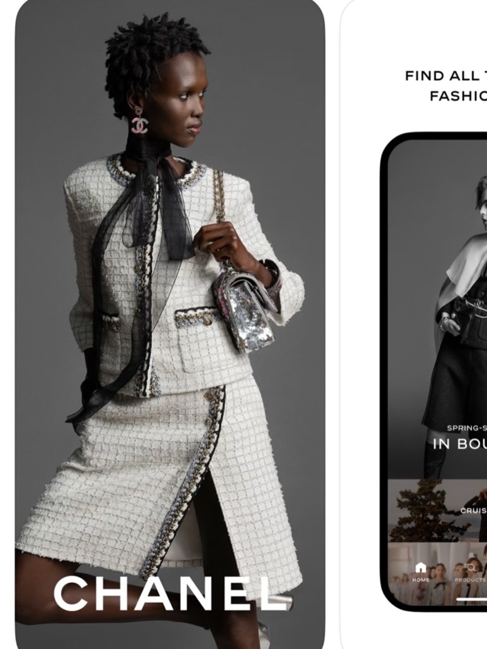 Chanel tweed jacket. XS